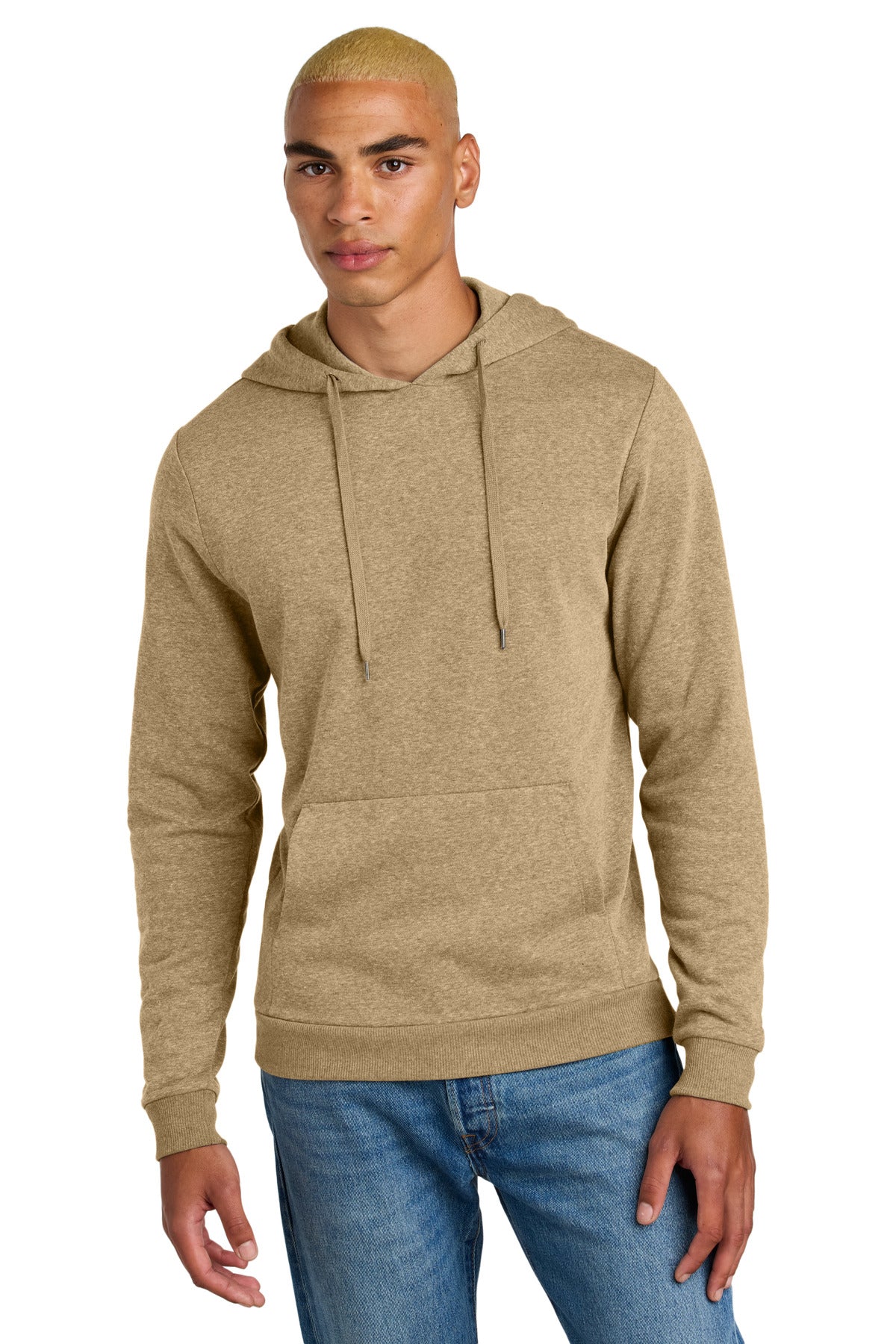 district ®  perfect tri ®  fleece pullover hoodie dt1300