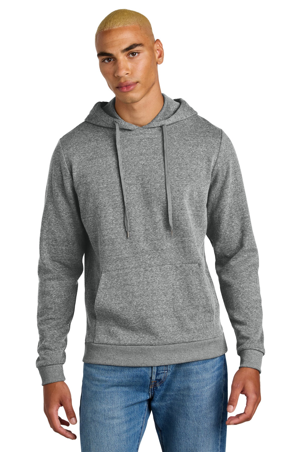 district ®  perfect tri ®  fleece pullover hoodie dt1300