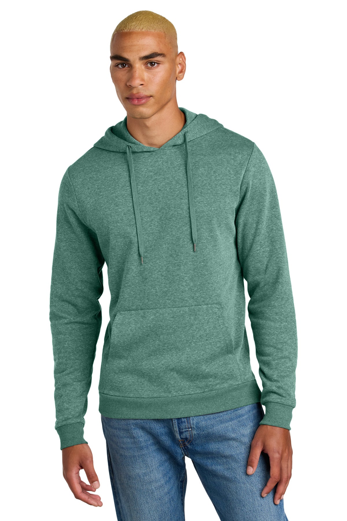 district ®  perfect tri ®  fleece pullover hoodie dt1300