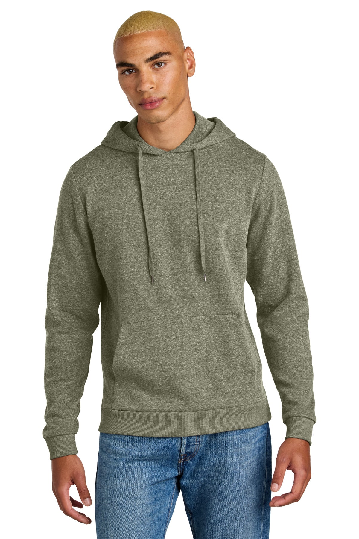 district ®  perfect tri ®  fleece pullover hoodie dt1300