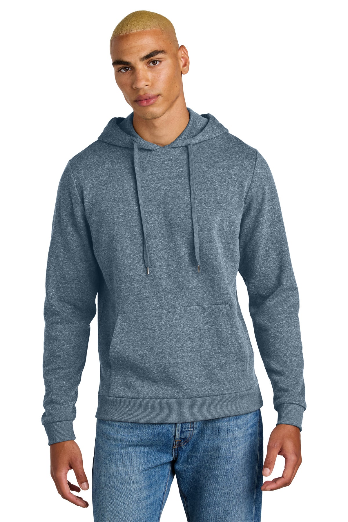 district ®  perfect tri ®  fleece pullover hoodie dt1300