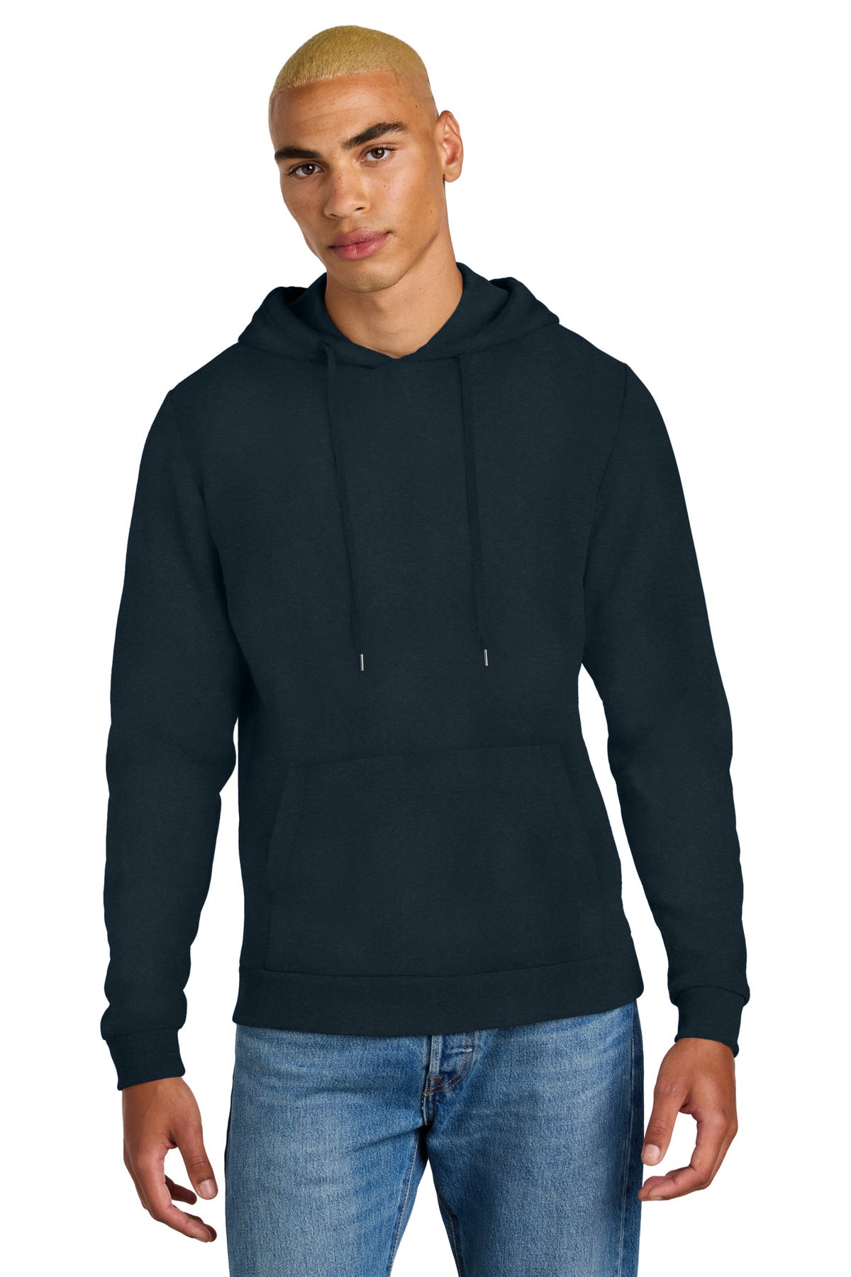 district ®  perfect tri ®  fleece pullover hoodie dt1300