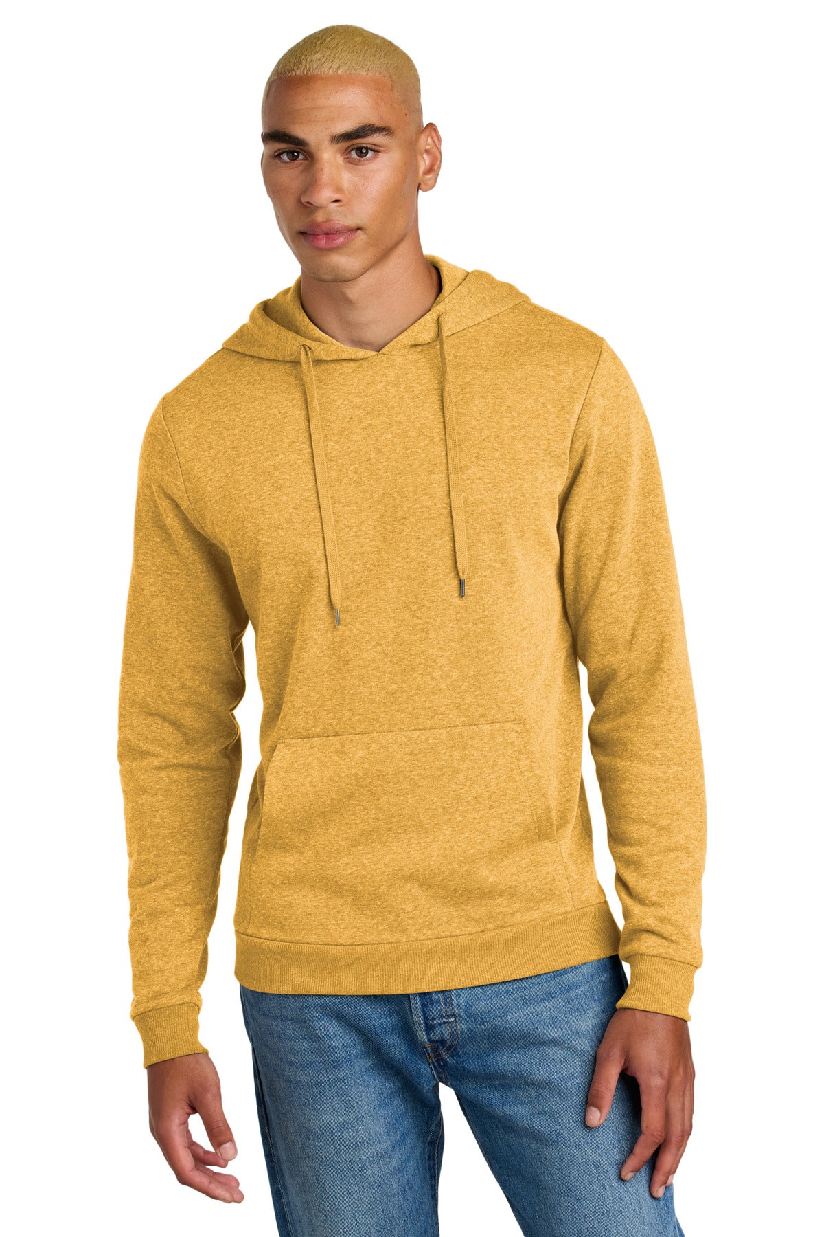 district ®  perfect tri ®  fleece pullover hoodie dt1300
