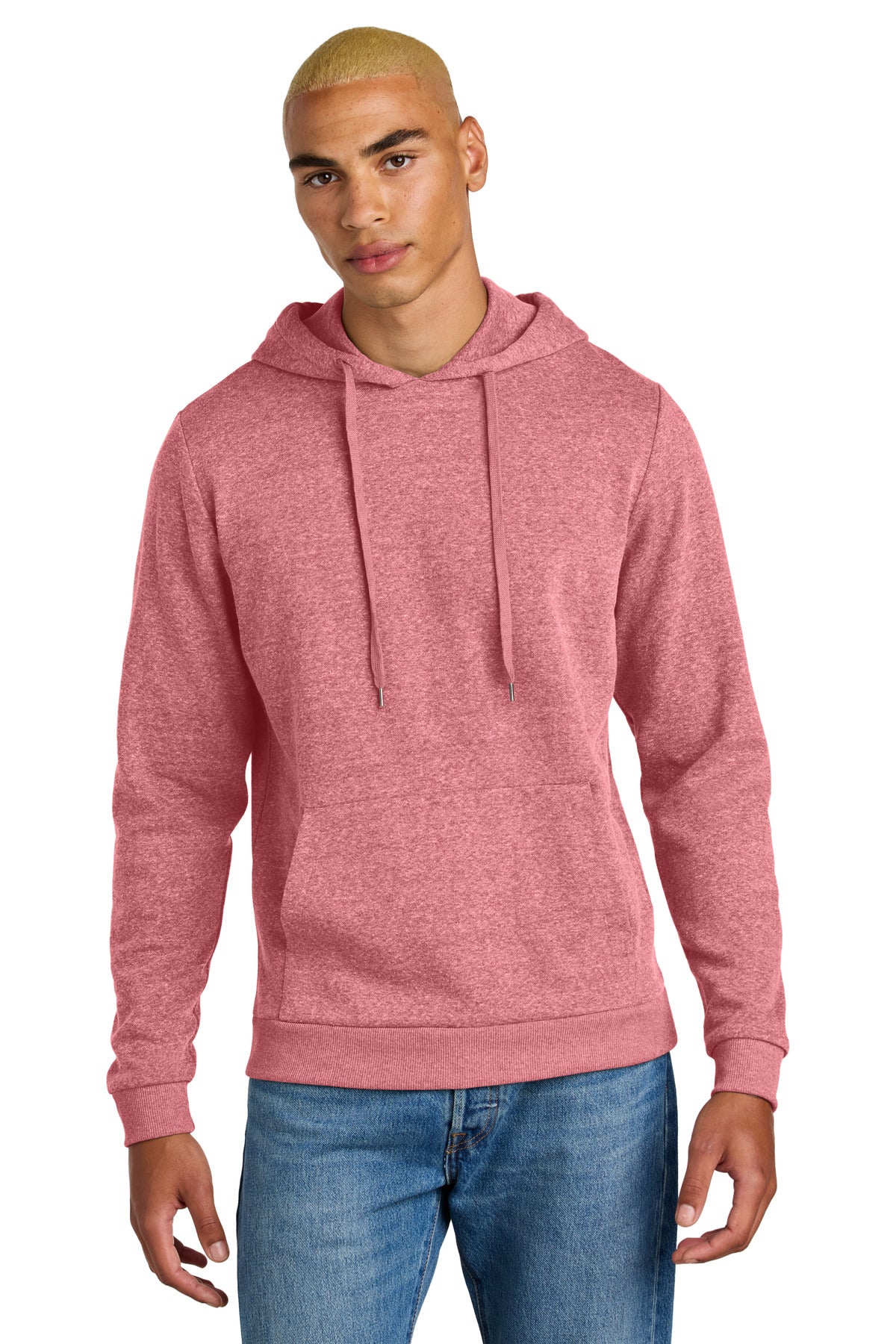 district ®  perfect tri ®  fleece pullover hoodie dt1300