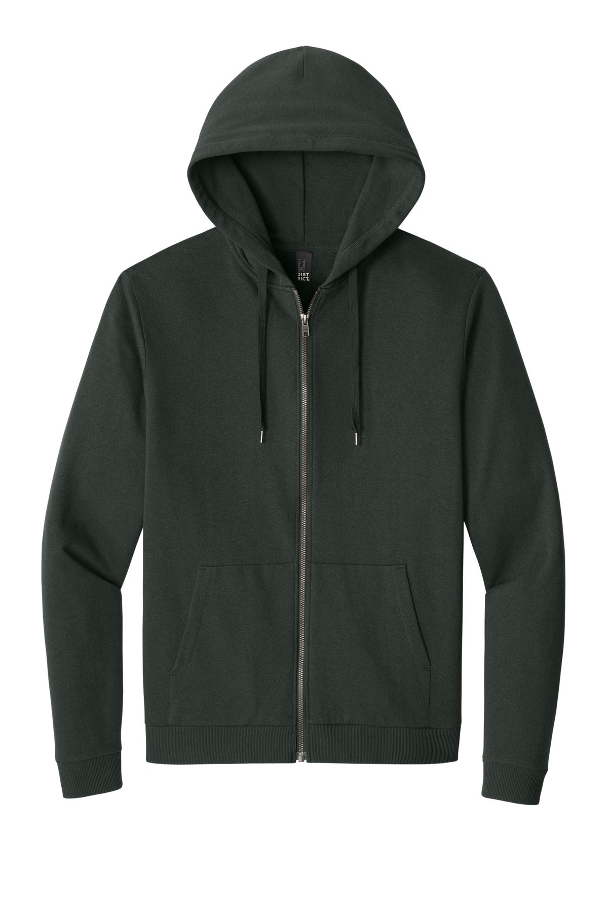 district ®  perfect tri ®  fleece full-zip hoodie dt1302