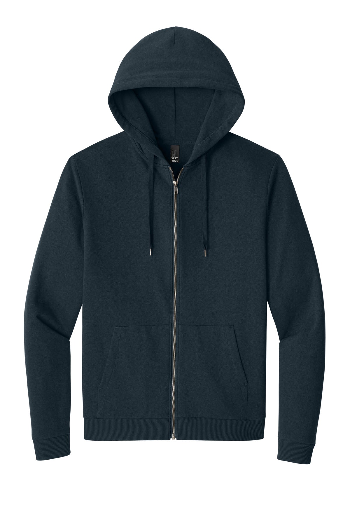 district ®  perfect tri ®  fleece full-zip hoodie dt1302