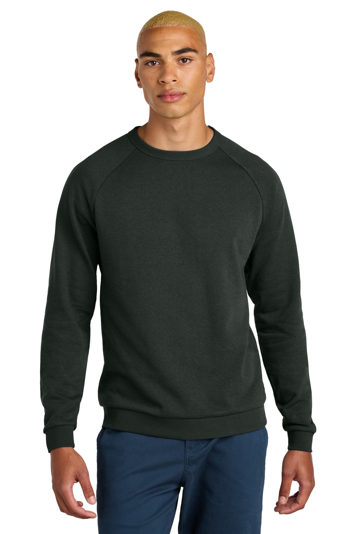 district ®  perfect tri ®  fleece crewneck sweatshirt dt1304