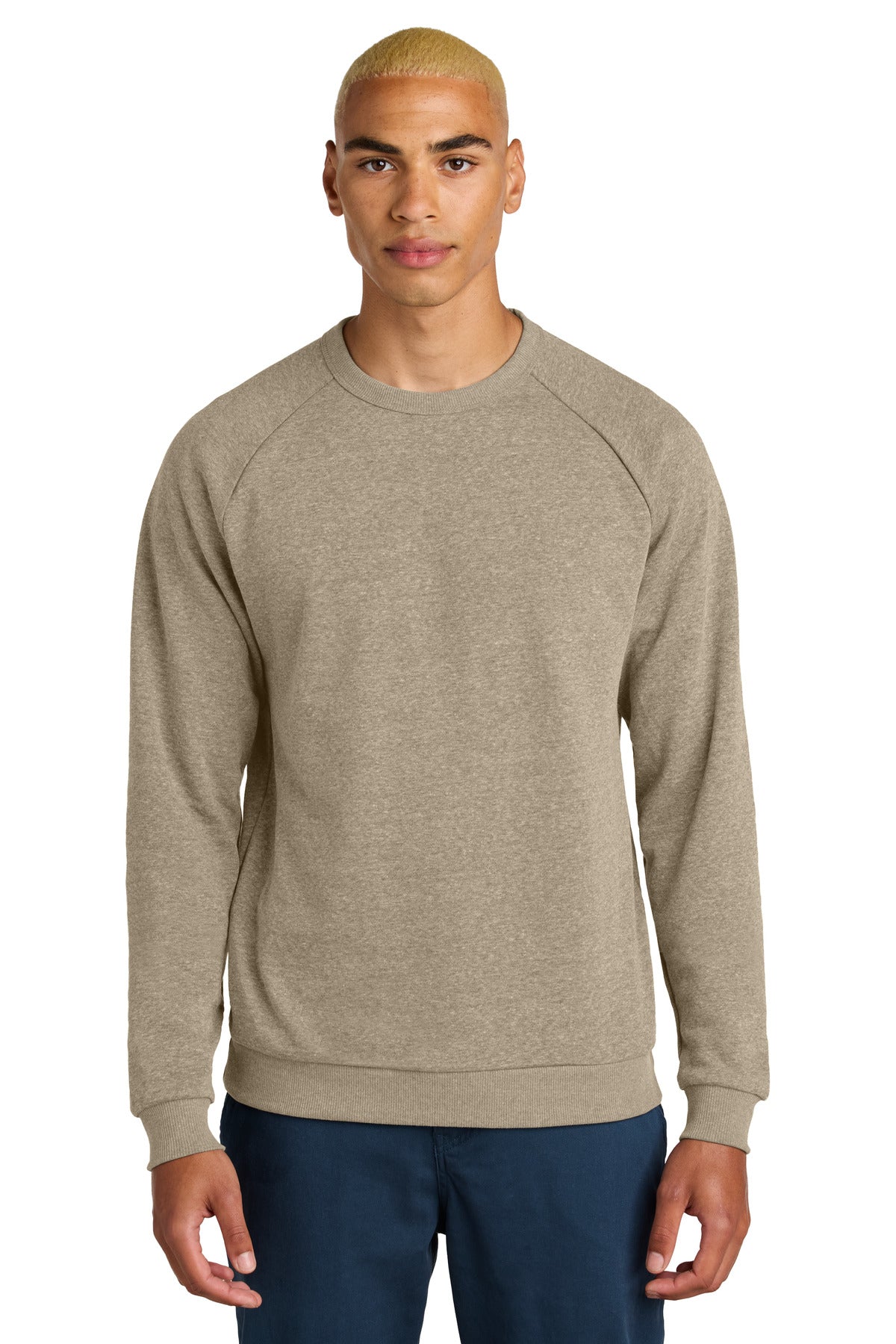 district ®  perfect tri ®  fleece crewneck sweatshirt dt1304