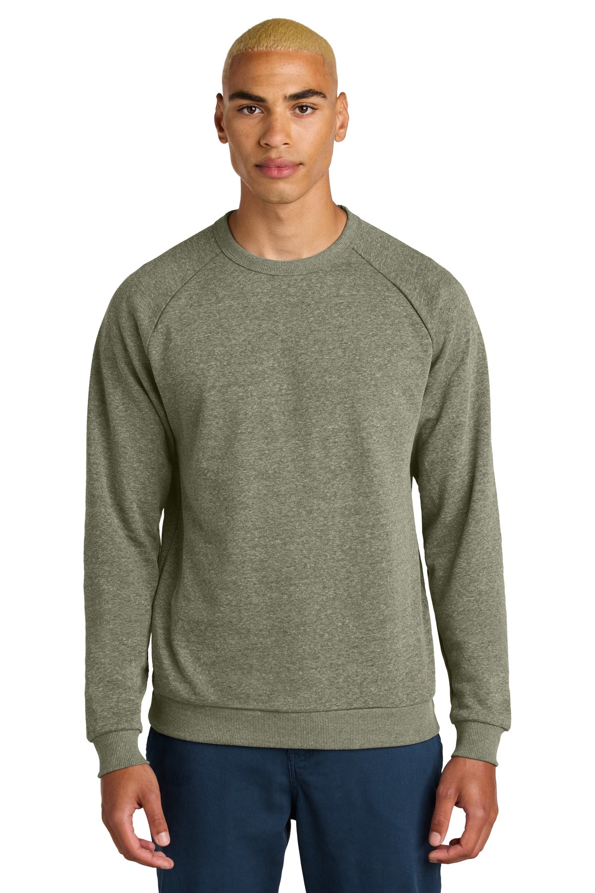 district ®  perfect tri ®  fleece crewneck sweatshirt dt1304