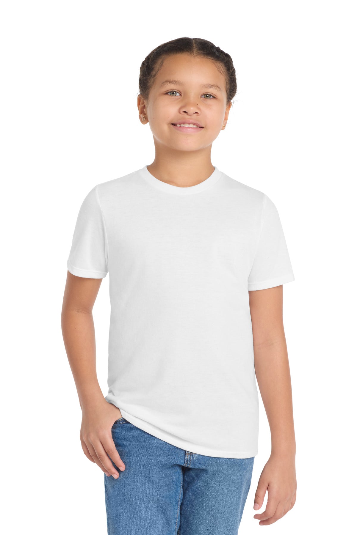 district  ®  youth perfect tri  ® tee. dt130y