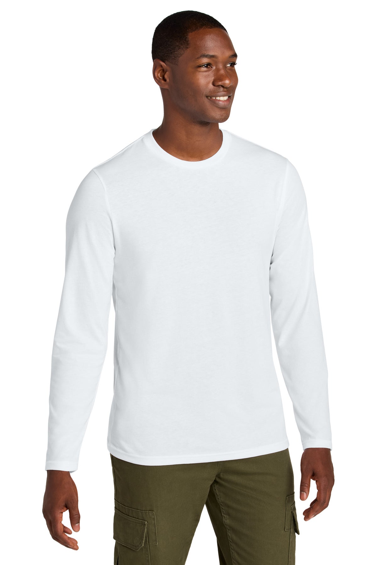 district ®  perfect weight ®  cvc long sleeve tee dt185