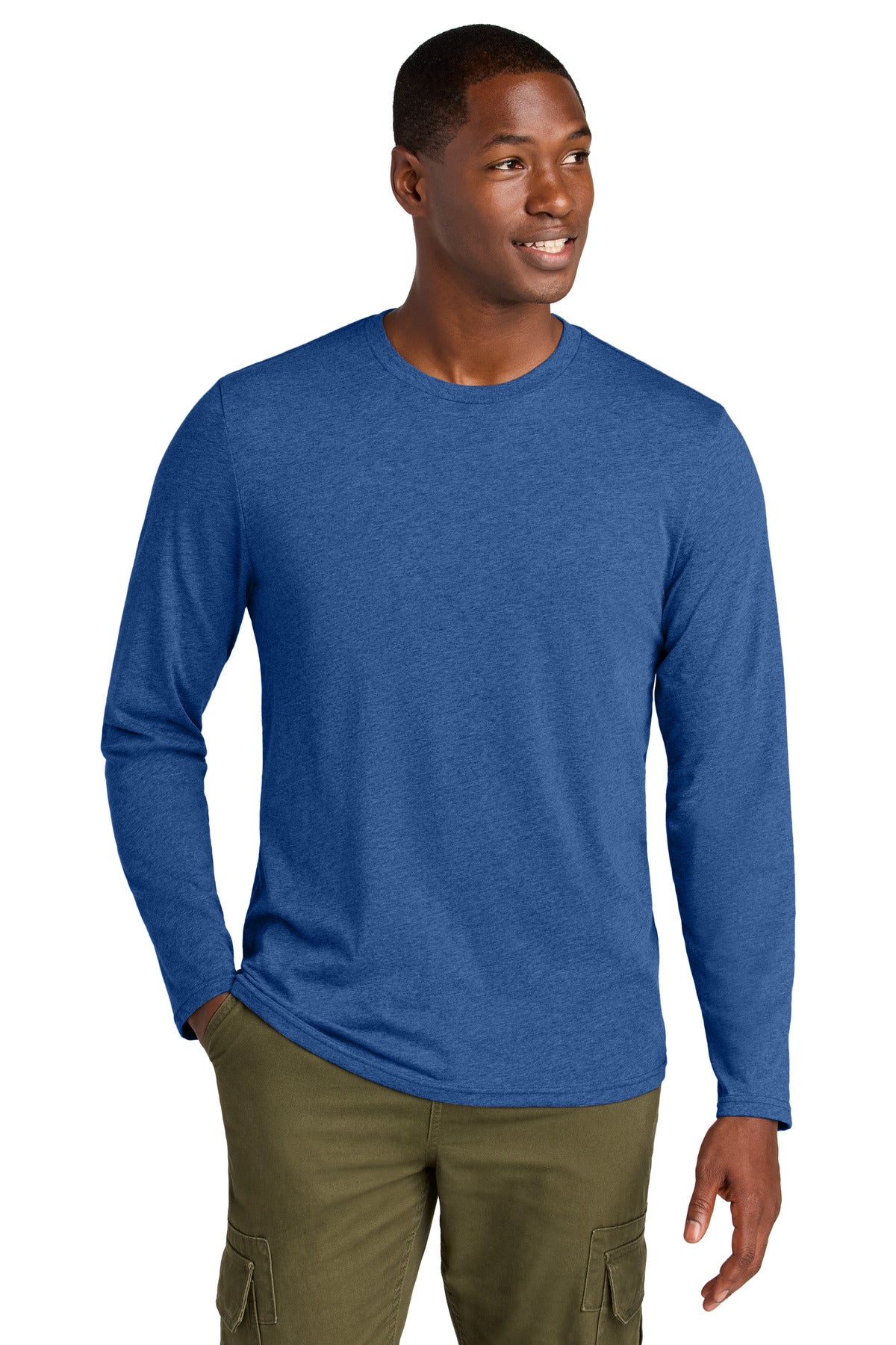 district ®  perfect weight ®  cvc long sleeve tee dt185