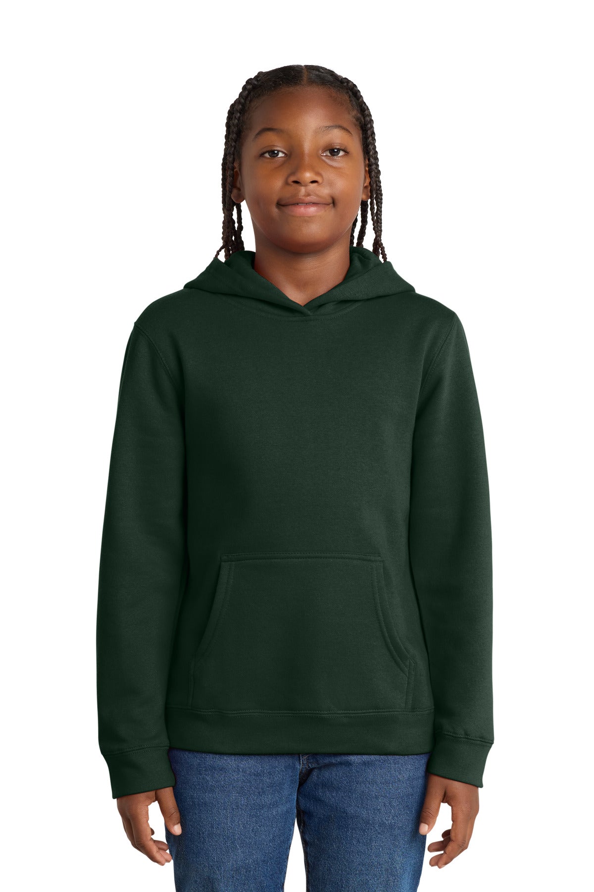 district ®  youth v.i.t. ™ fleece hoodie dt6100y