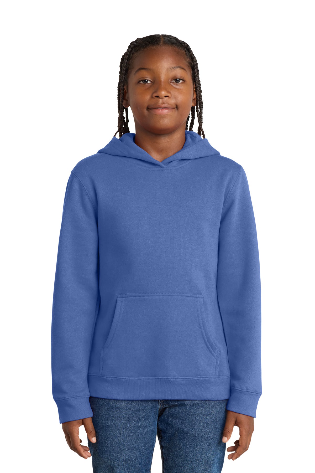 district ®  youth v.i.t. ™ fleece hoodie dt6100y