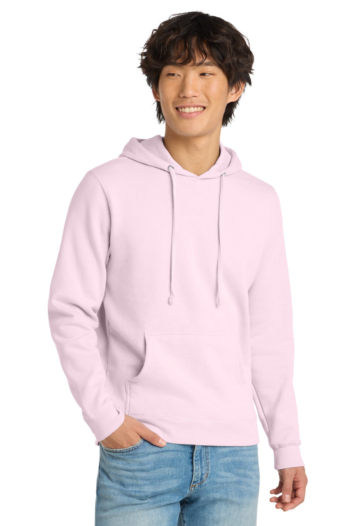 district ®  v.i.t. ™ fleece hoodie dt6100