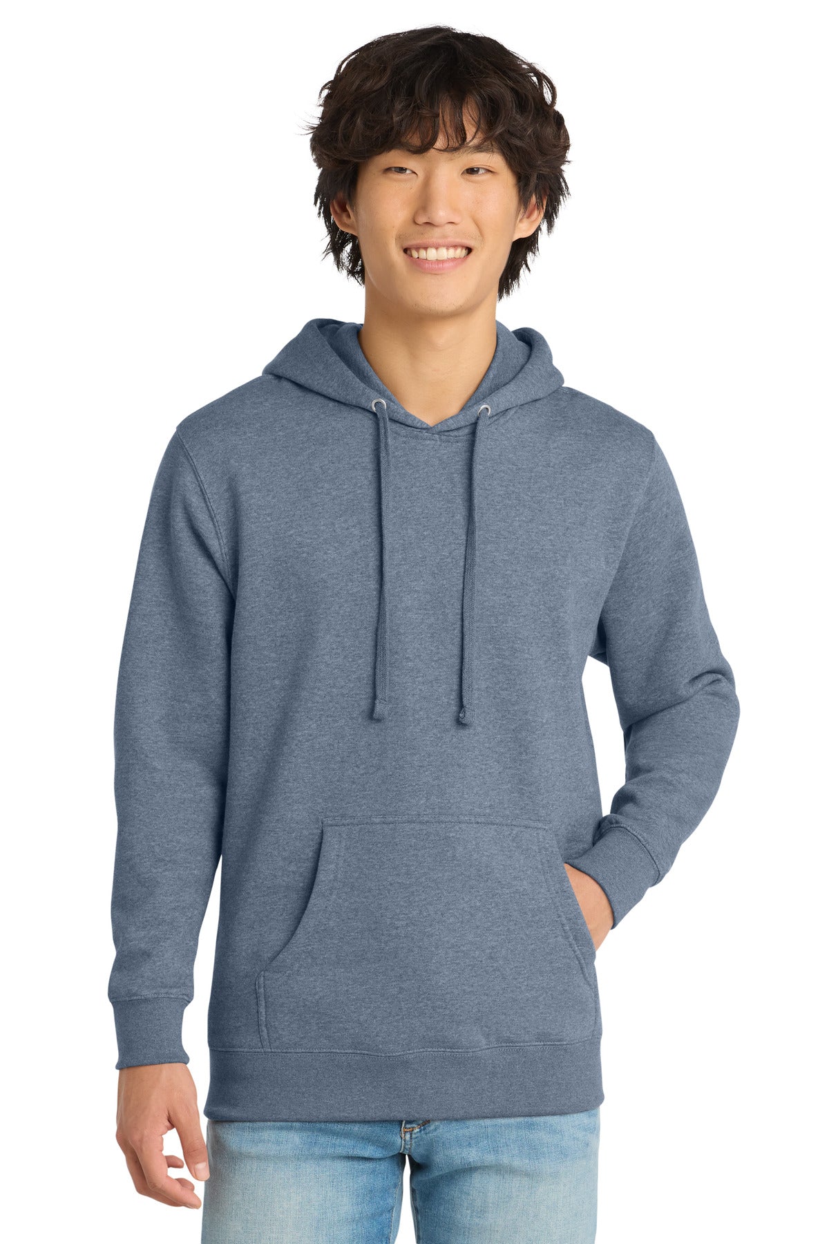 district ®  v.i.t. ™ fleece hoodie dt6100