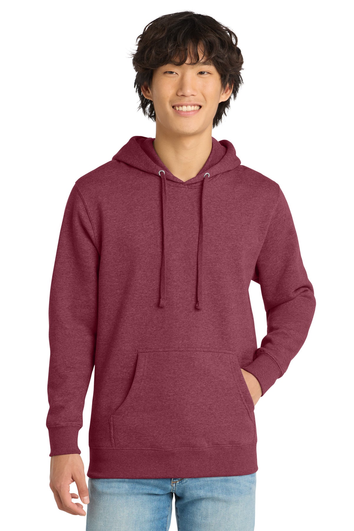 district ®  v.i.t. ™ fleece hoodie dt6100
