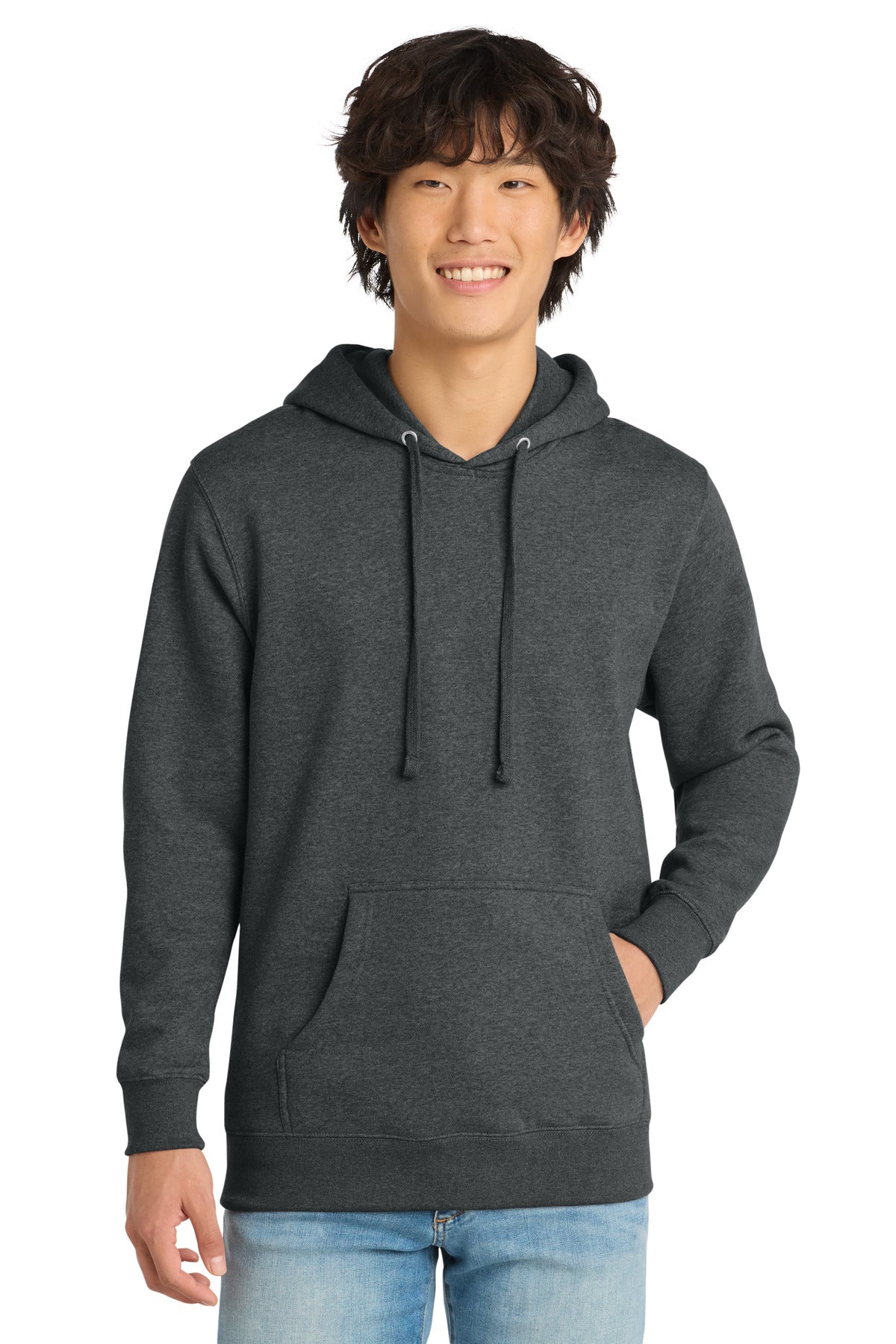 district ®  v.i.t. ™ fleece hoodie dt6100