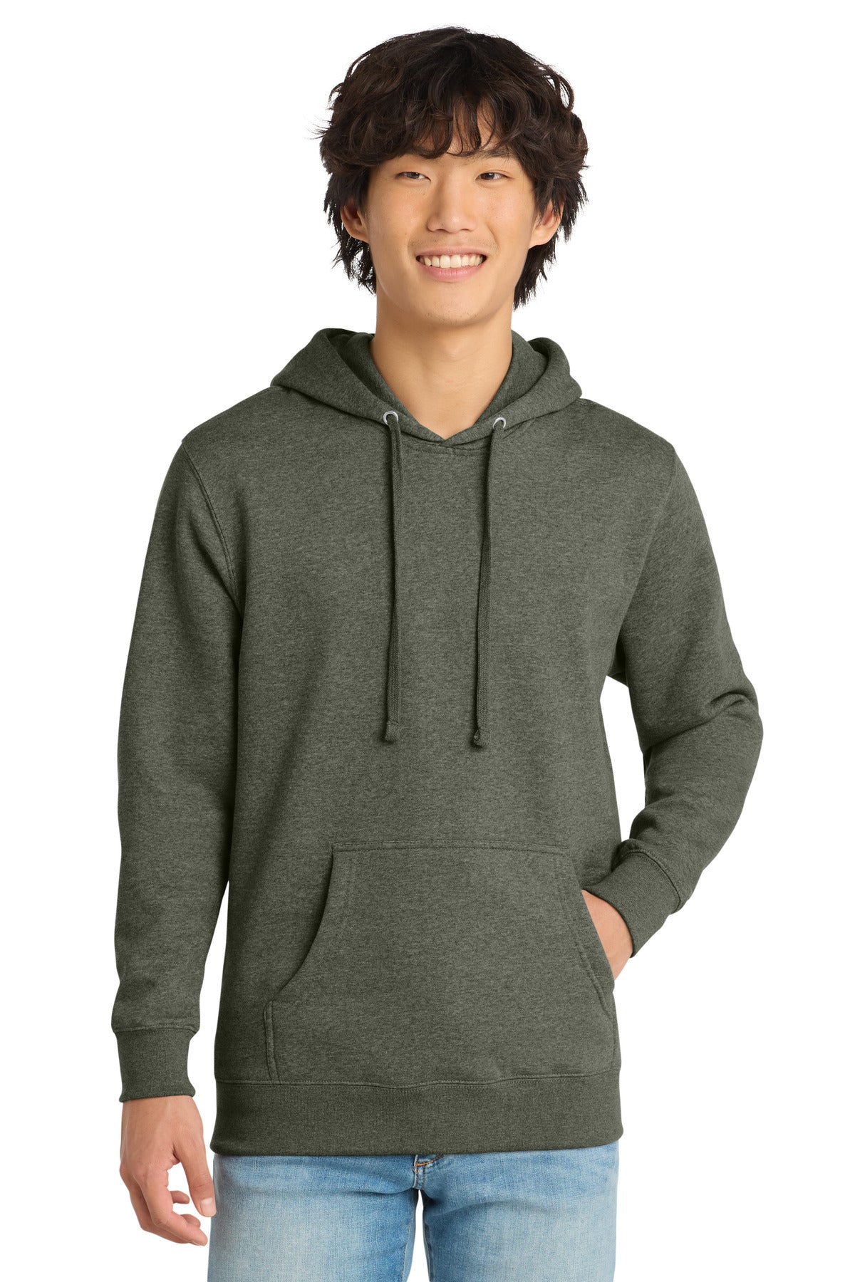 district ®  v.i.t. ™ fleece hoodie dt6100