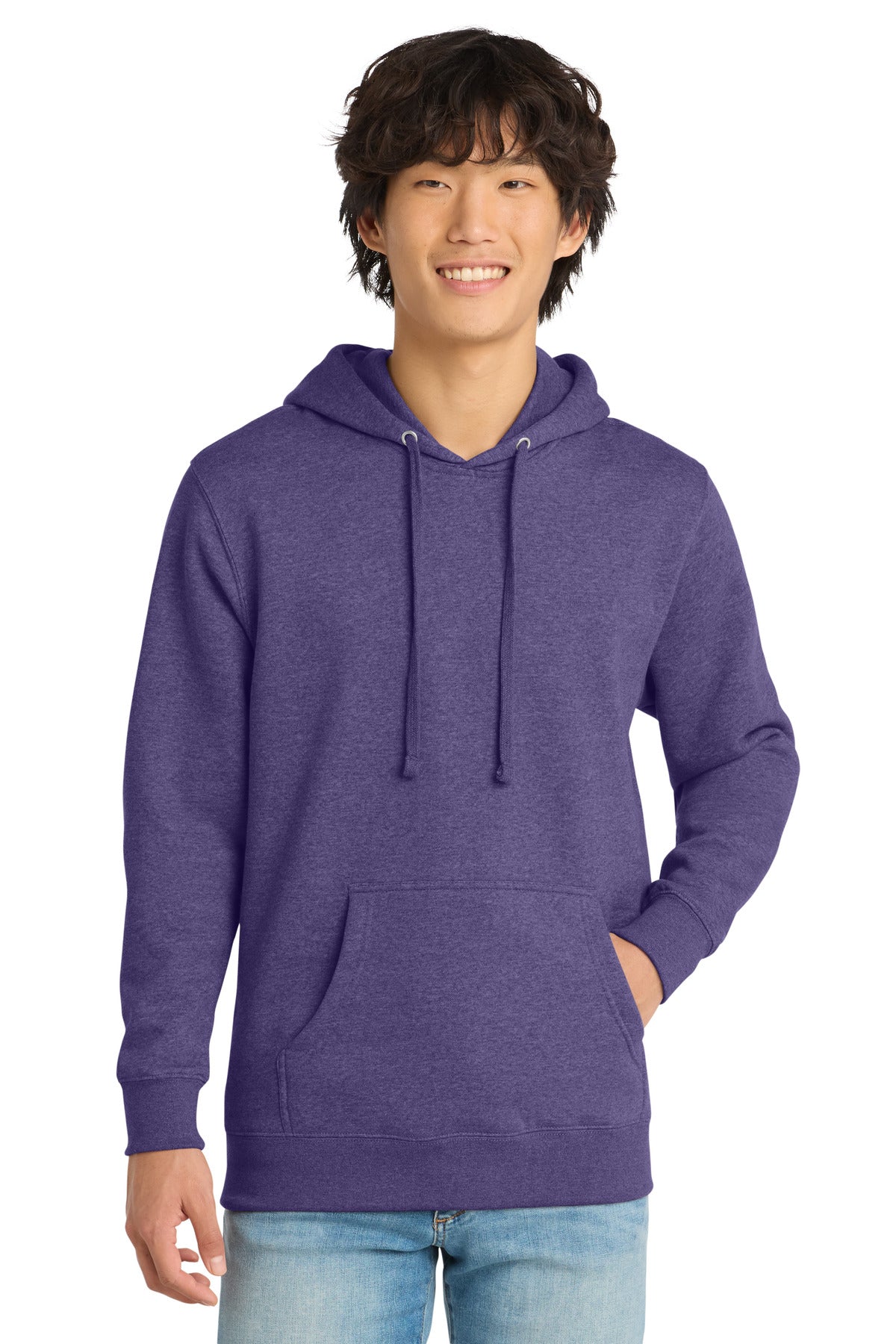 district ®  v.i.t. ™ fleece hoodie dt6100