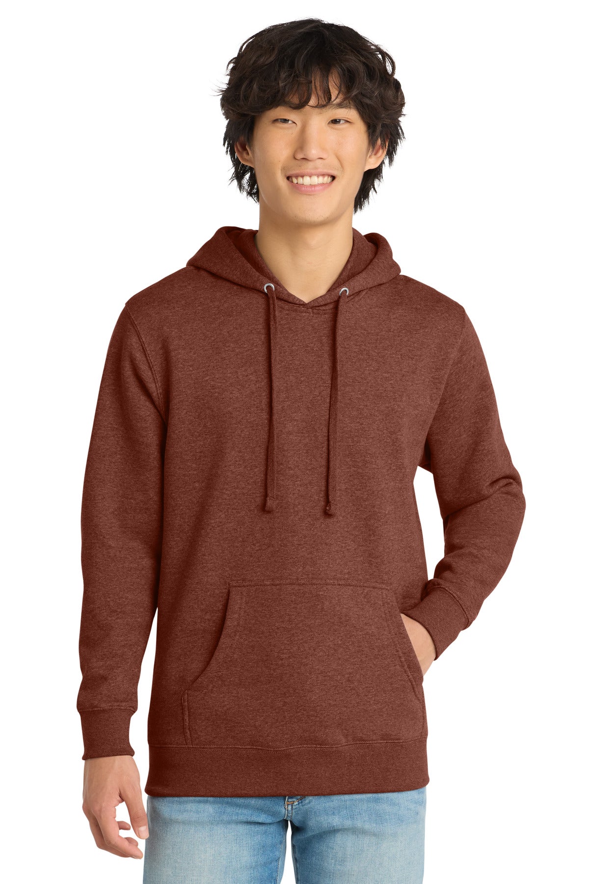 district ®  v.i.t. ™ fleece hoodie dt6100