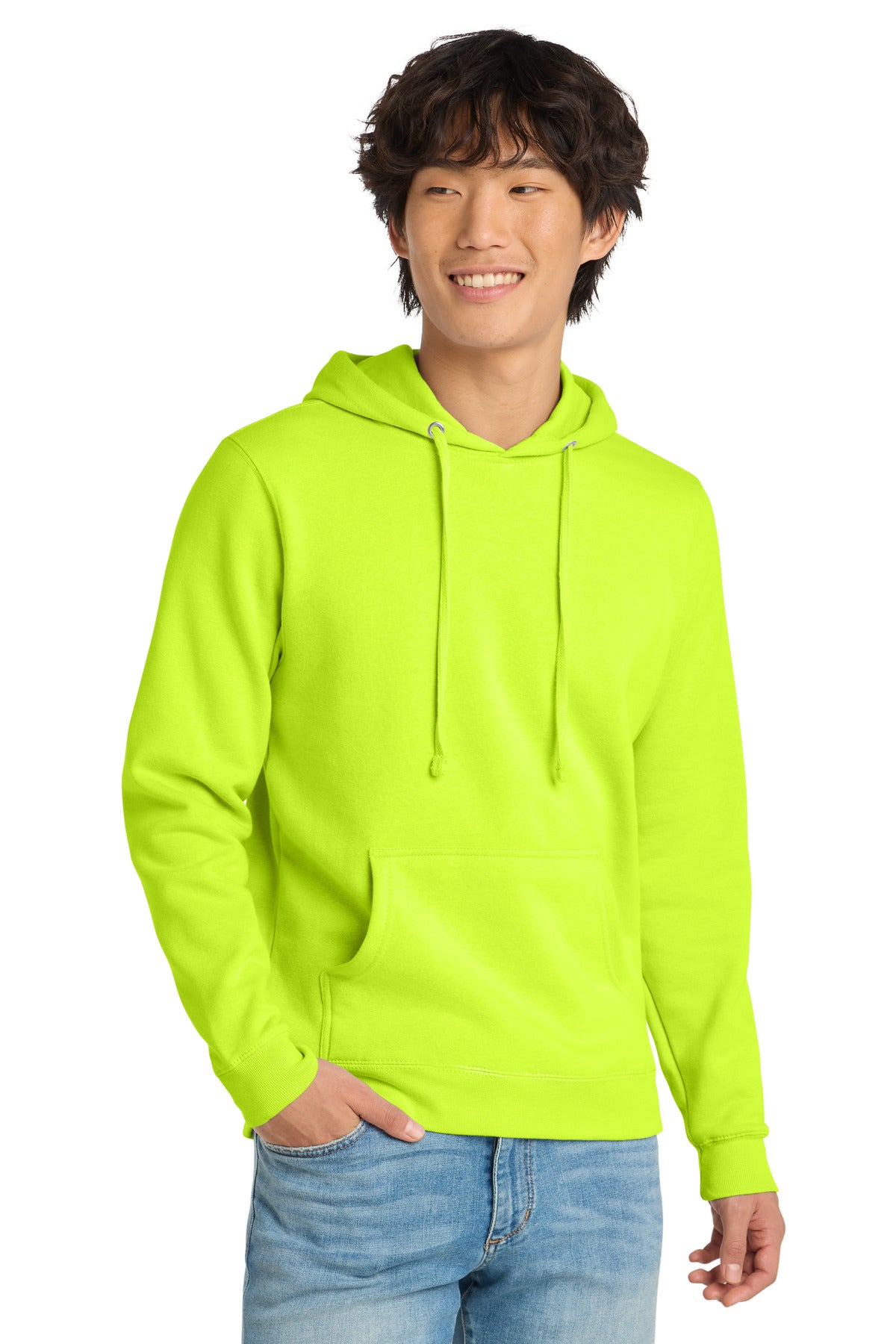 district ®  v.i.t. ™ fleece hoodie dt6100