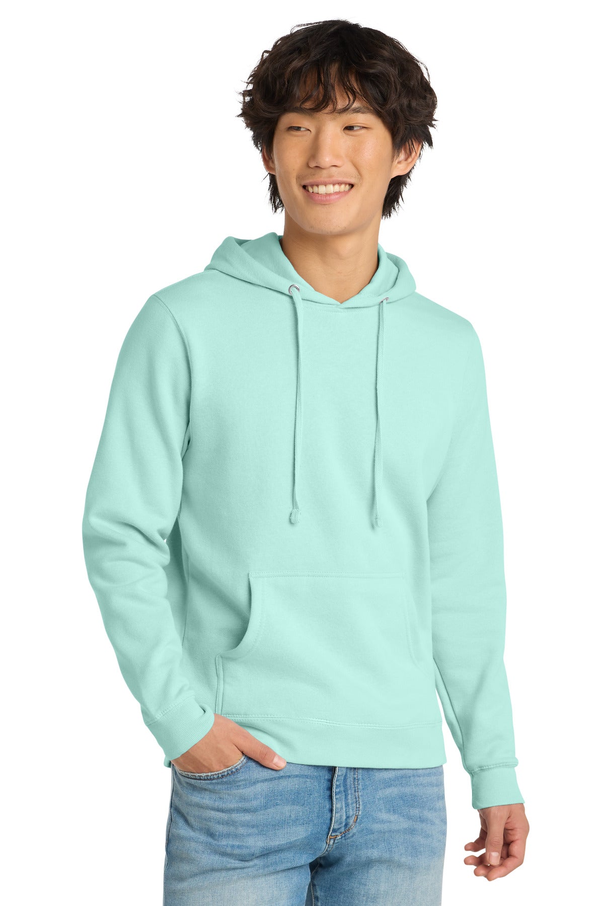 district ®  v.i.t. ™ fleece hoodie dt6100