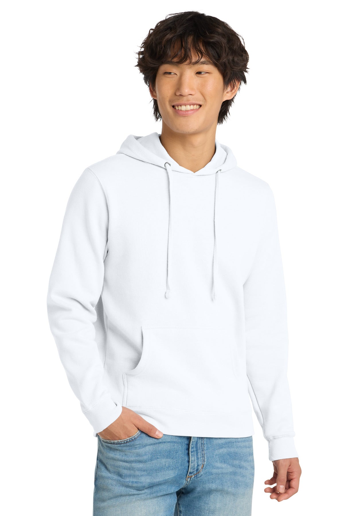 district ®  v.i.t. ™ fleece hoodie dt6100