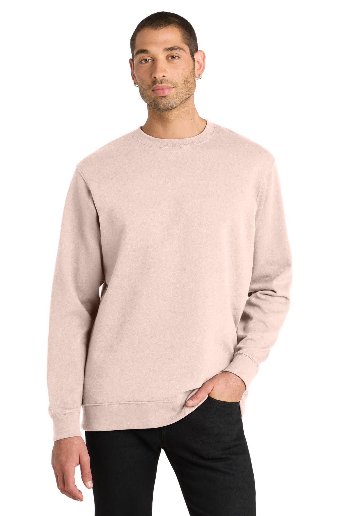 district ®  v.i.t. ™ fleece crew dt6104