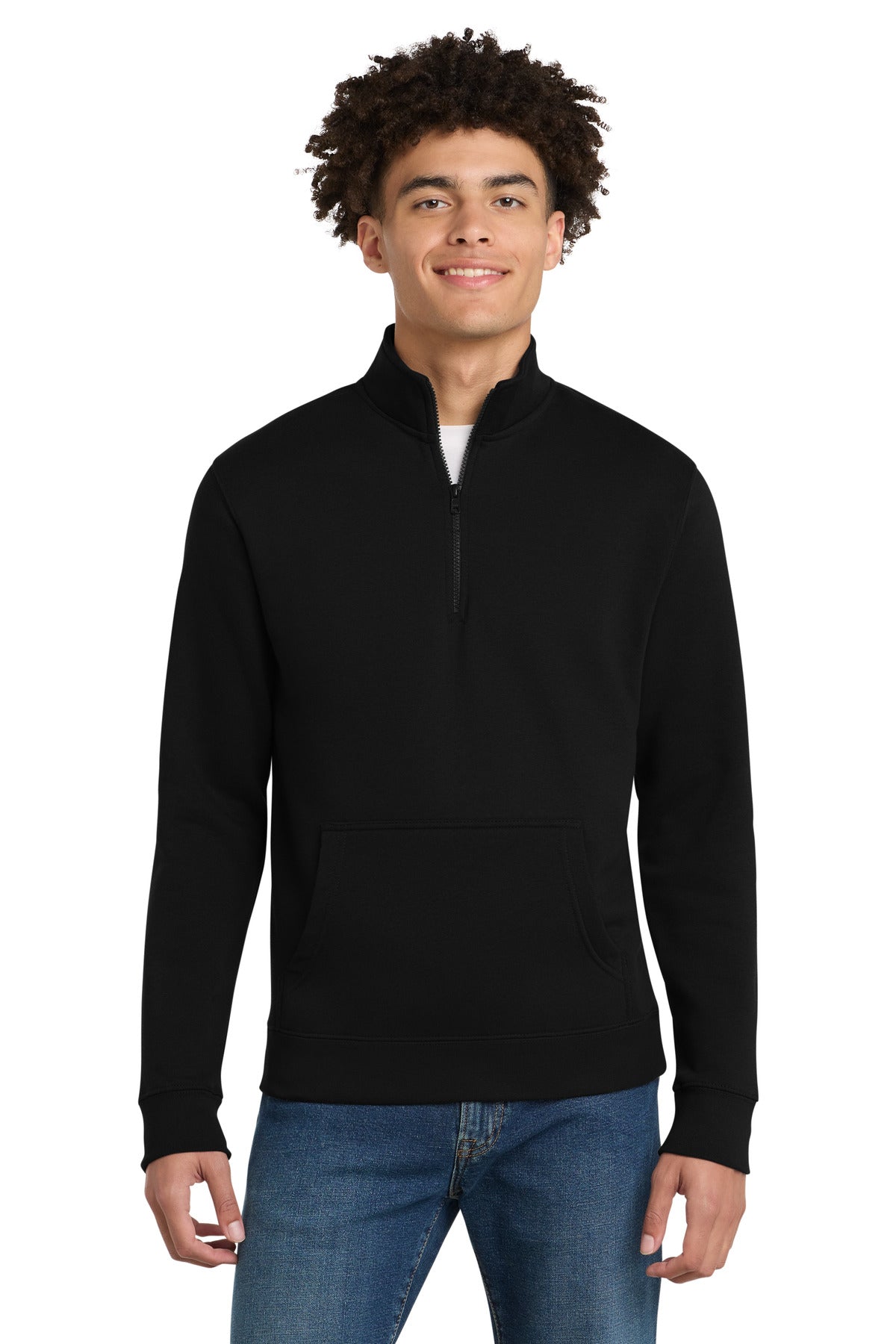 district ®  v.i.t. ™ fleece 1/4-zip dt6106