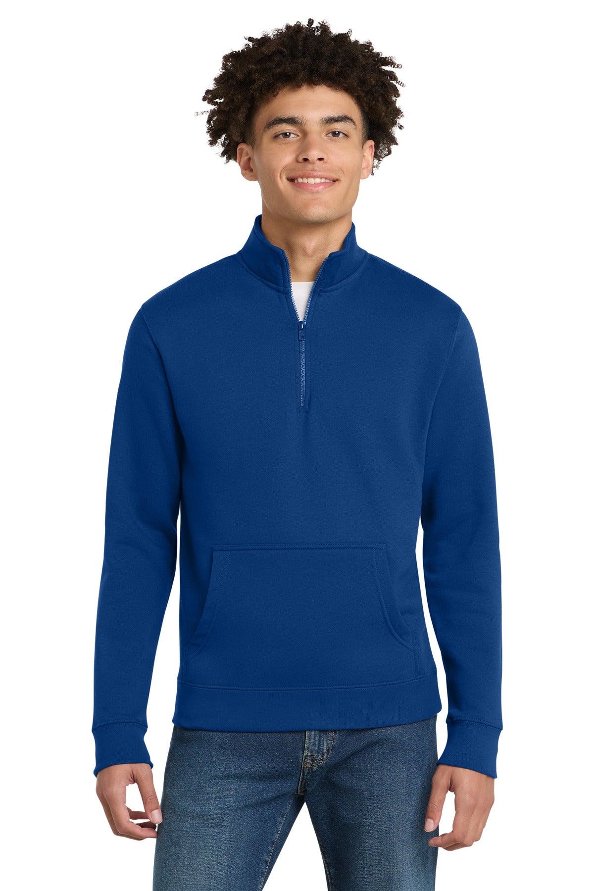 district ®  v.i.t. ™ fleece 1/4-zip dt6106