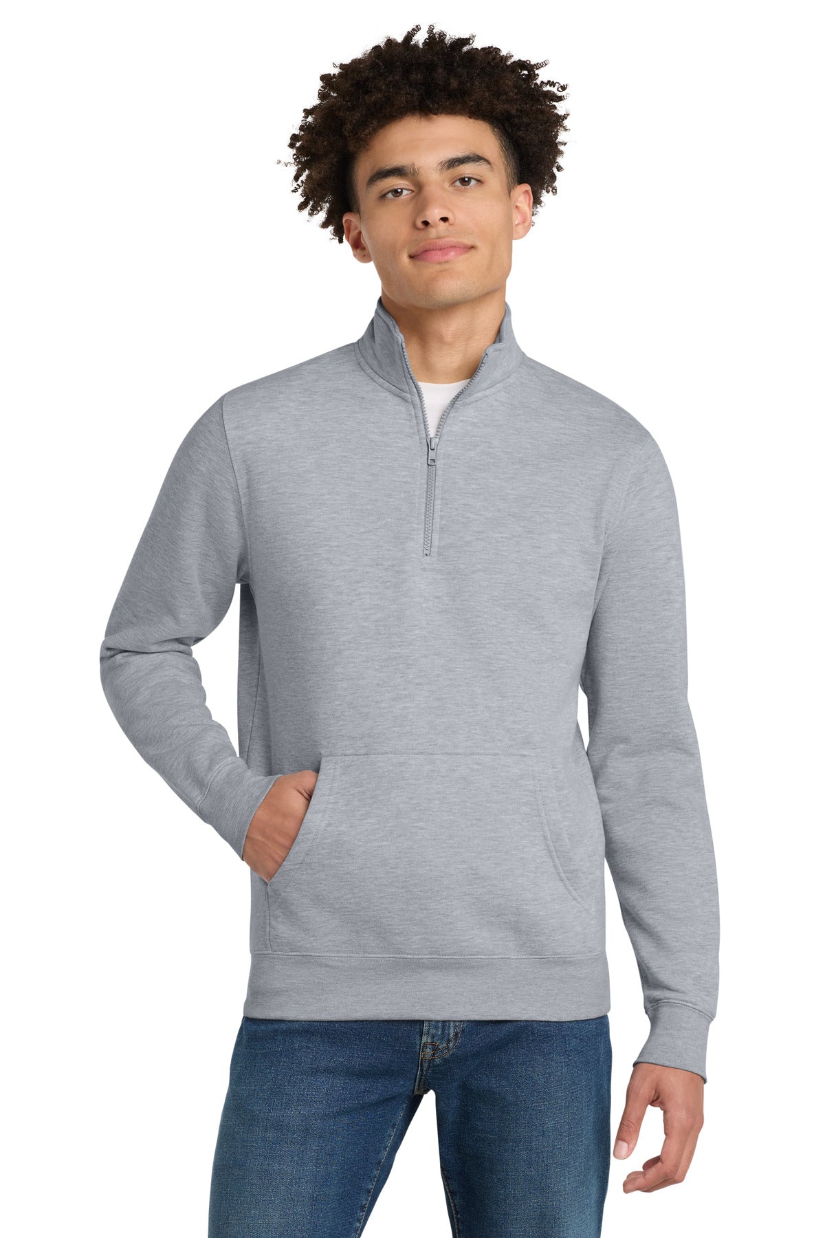 district ®  v.i.t. ™ fleece 1/4-zip dt6106