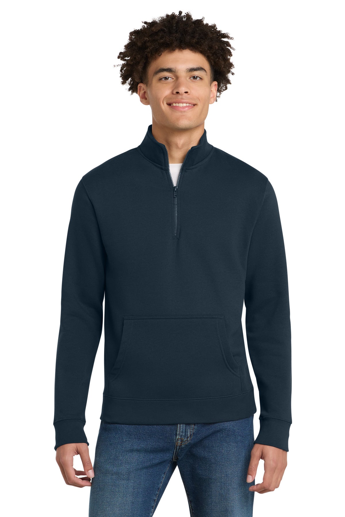 district ®  v.i.t. ™ fleece 1/4-zip dt6106