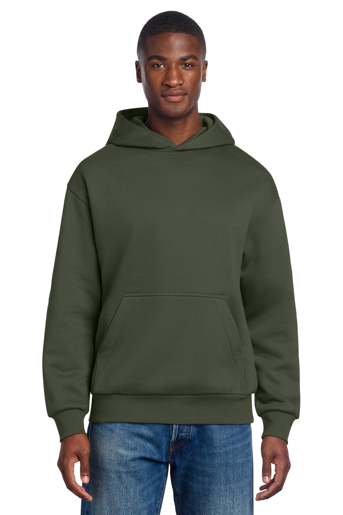 district ®  v.i.t. ™  heavyweight fleece hoodie dt6150