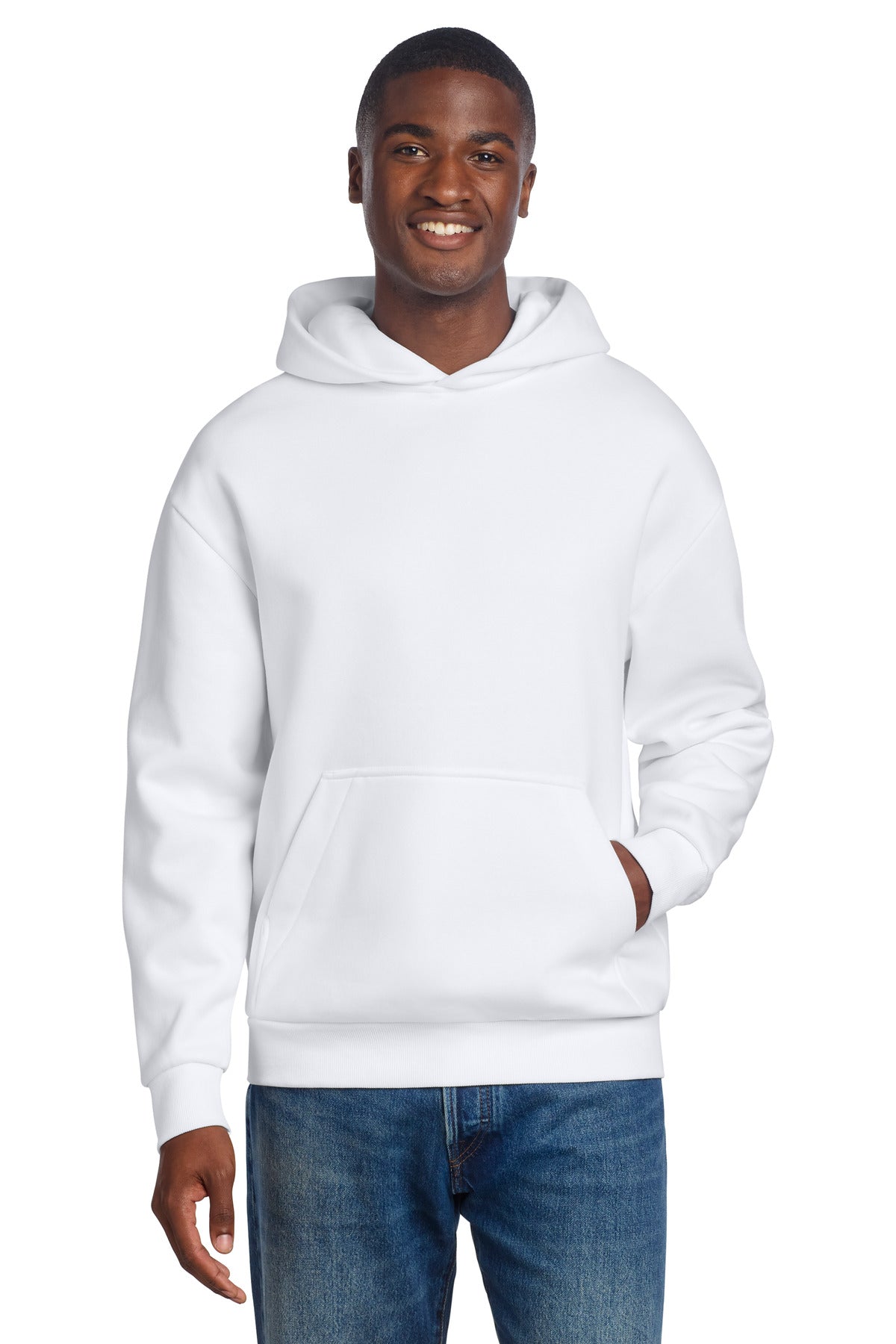 district ®  v.i.t. ™  heavyweight fleece hoodie dt6150