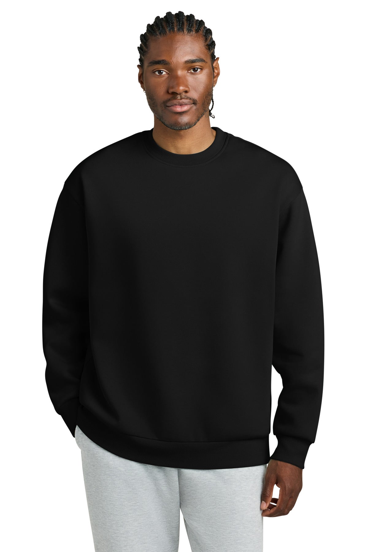 district ®  v.i.t. ™  heavyweight fleece crew dt6154