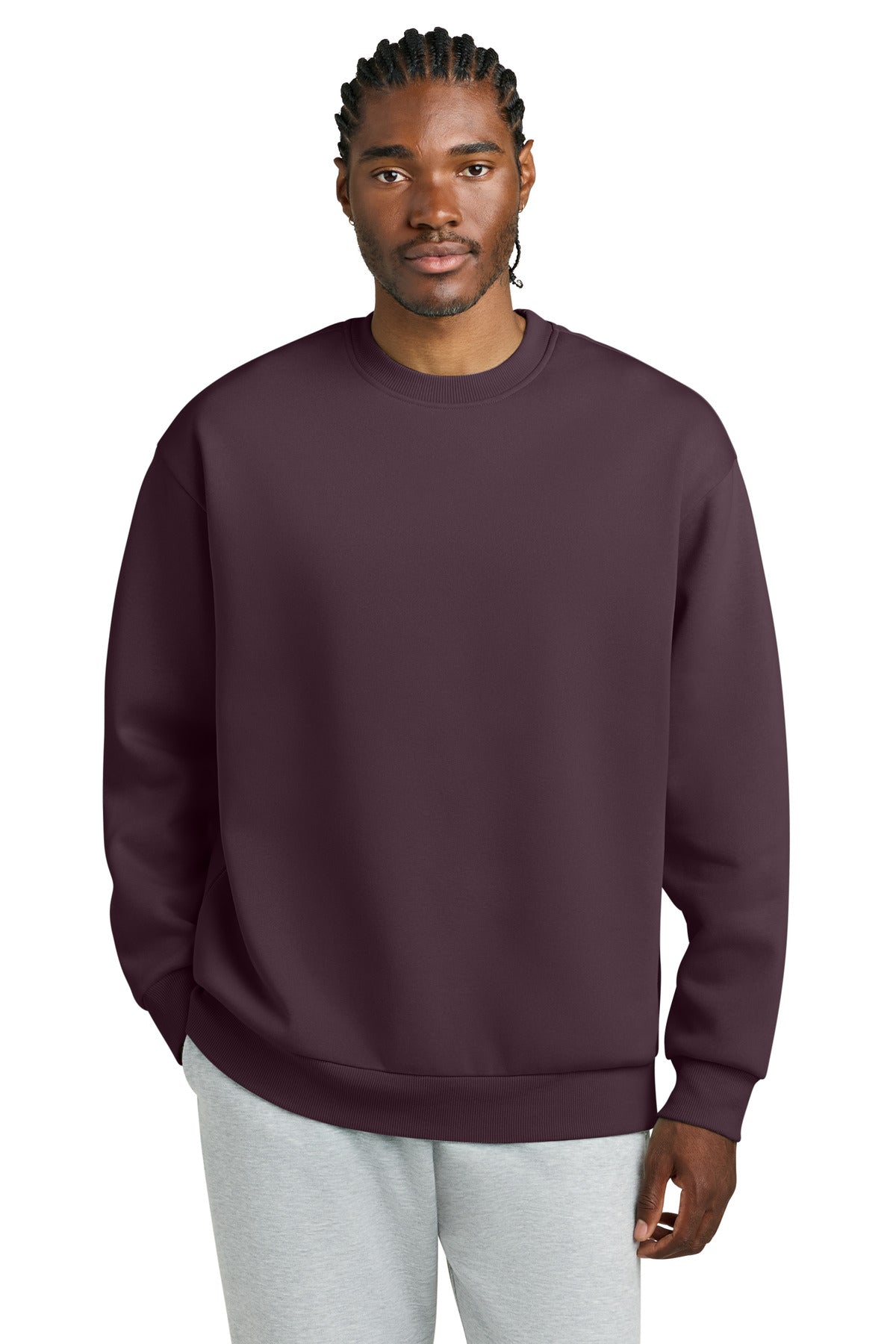 district ®  v.i.t. ™  heavyweight fleece crew dt6154