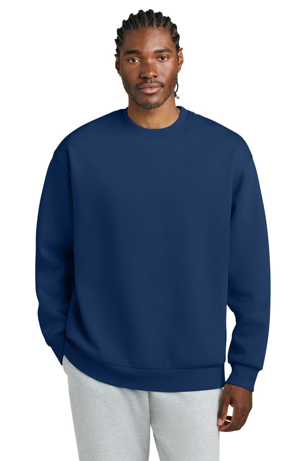 district ®  v.i.t. ™  heavyweight fleece crew dt6154