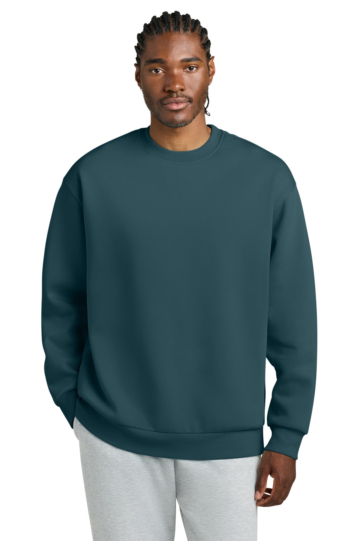 district ®  v.i.t. ™  heavyweight fleece crew dt6154