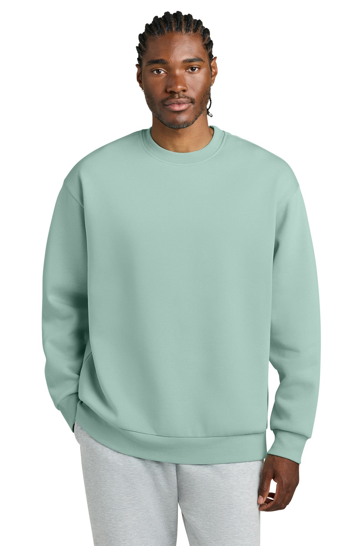 district ®  v.i.t. ™  heavyweight fleece crew dt6154