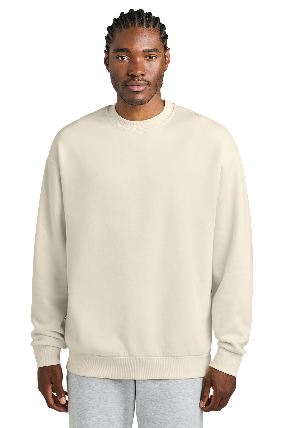 district ®  v.i.t. ™  heavyweight fleece crew dt6154