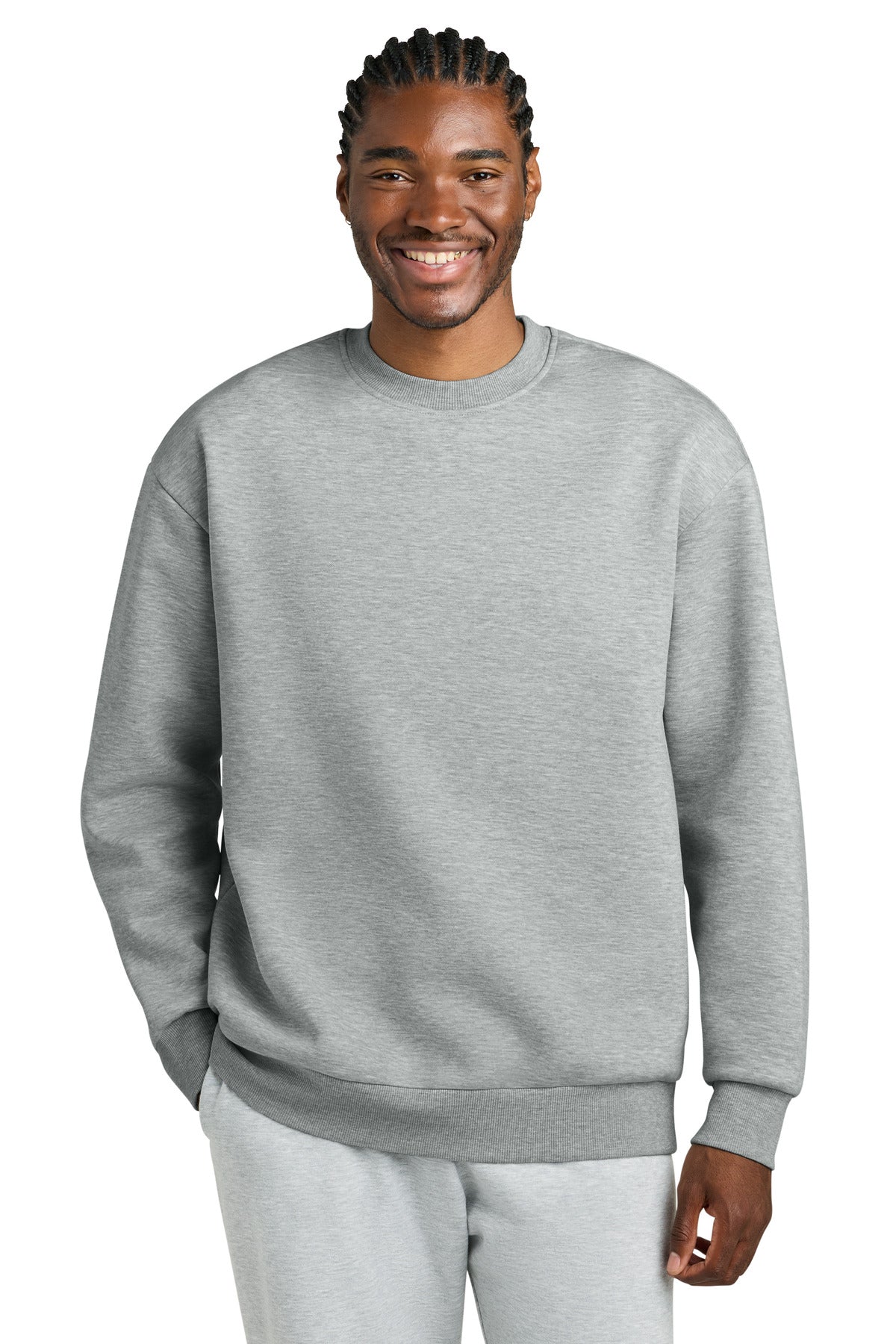 district ®  v.i.t. ™  heavyweight fleece crew dt6154