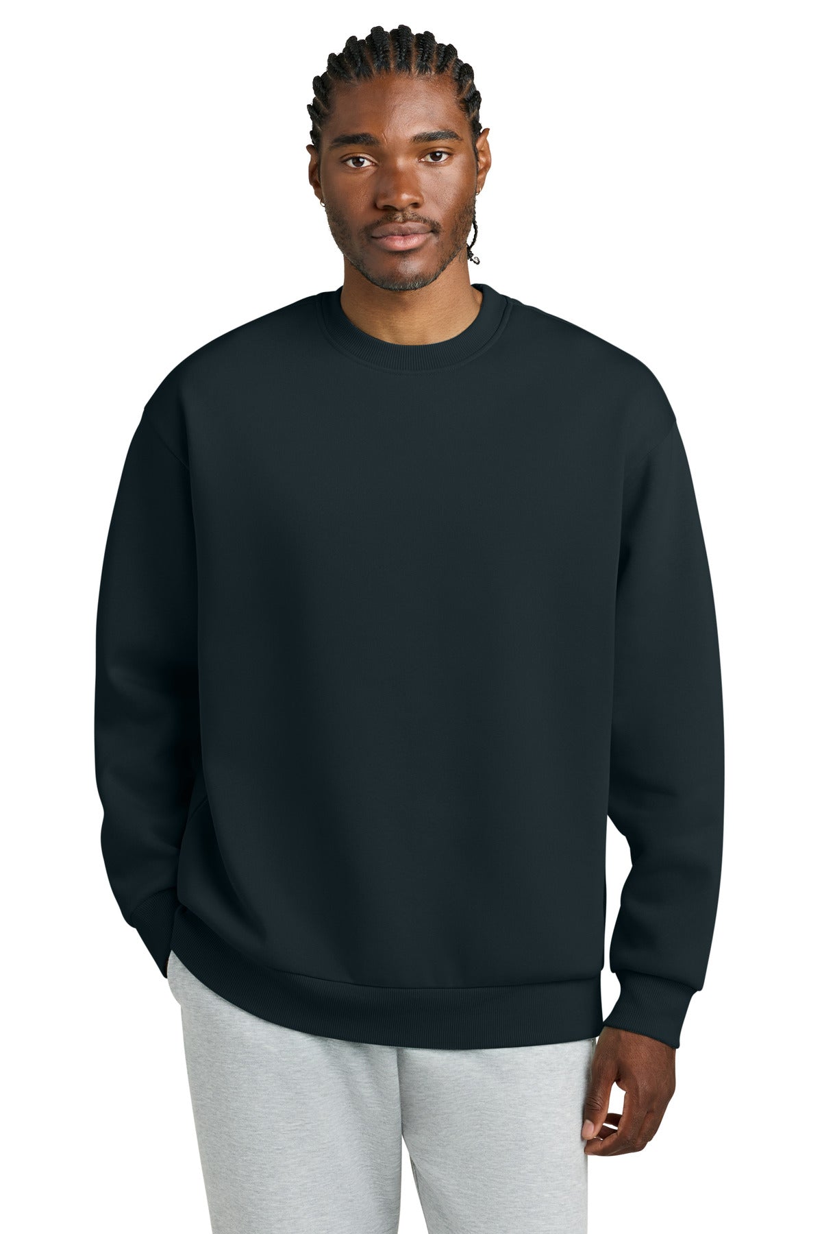 district ®  v.i.t. ™  heavyweight fleece crew dt6154
