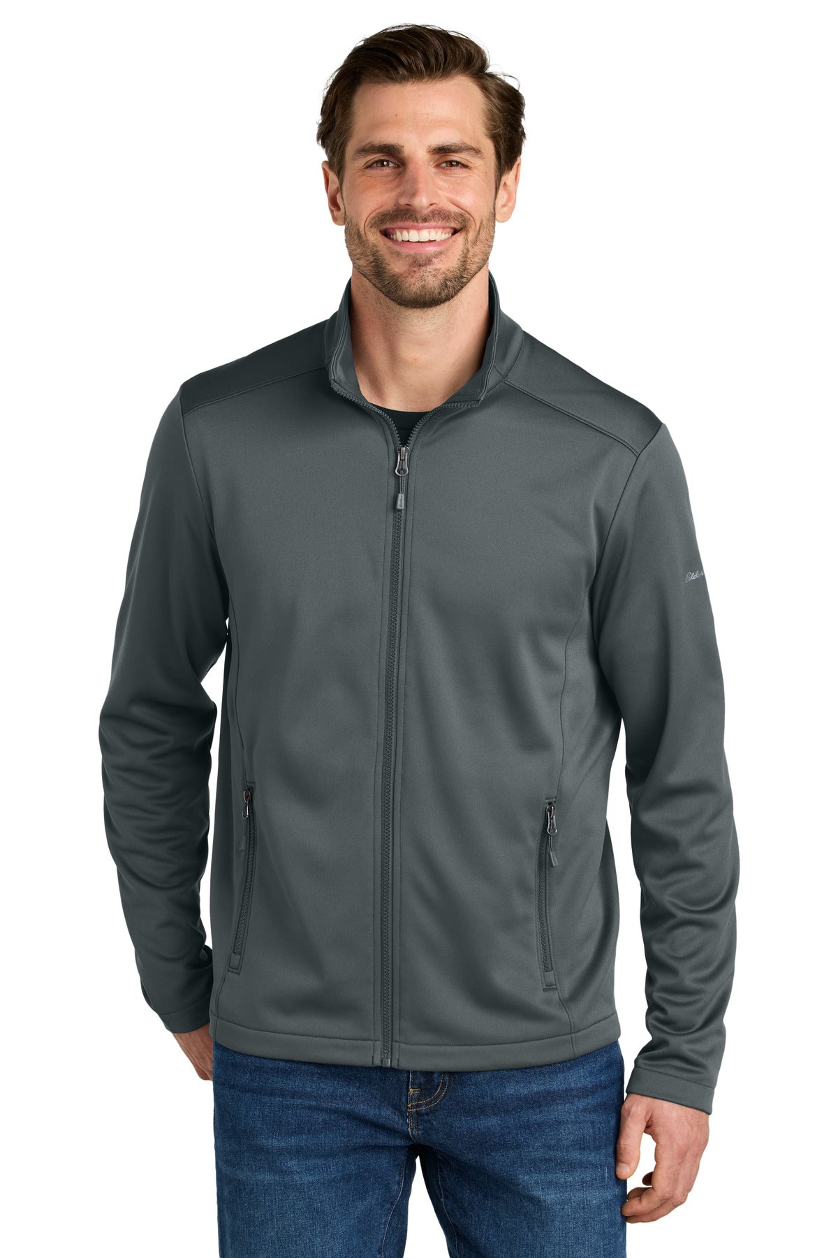 eddie bauer ®  smooth mid layer fleece full-zip eb2460