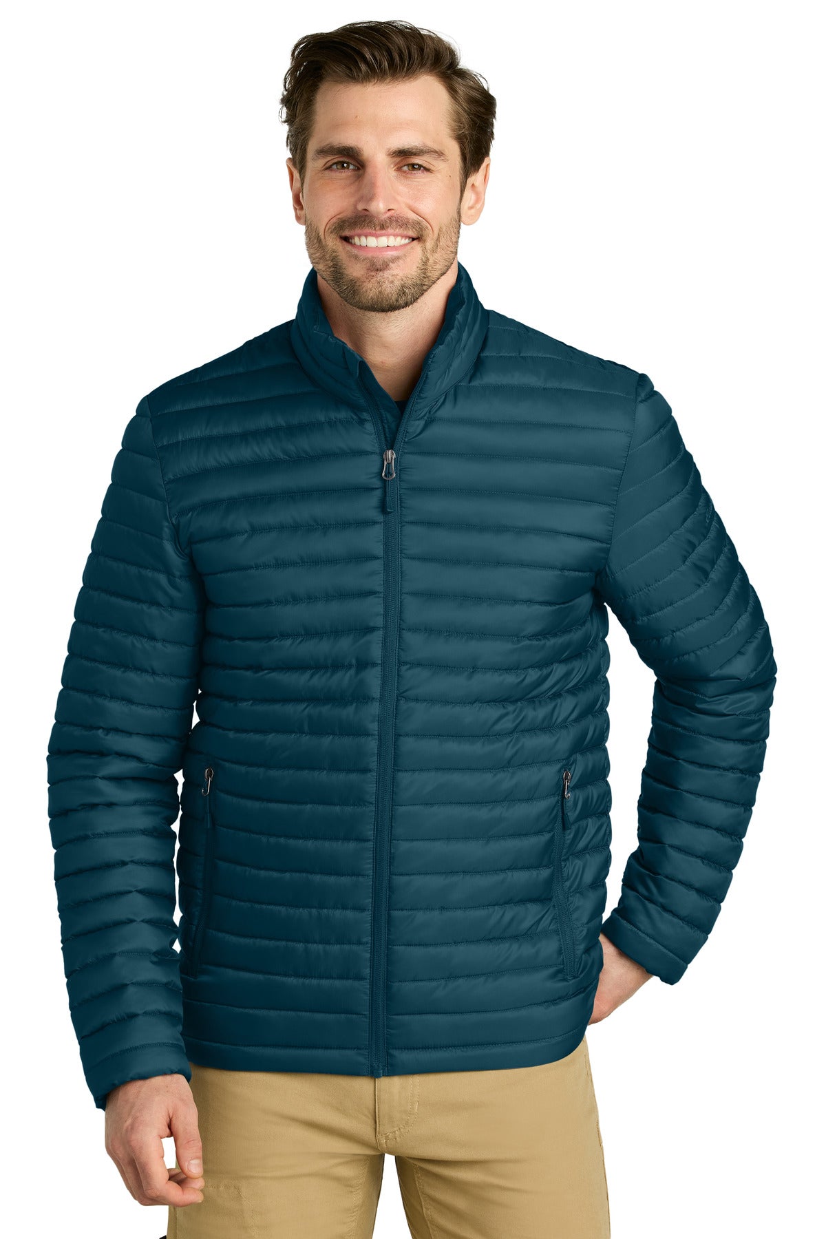 eddie bauer ®  packable quilted full-zip eb514