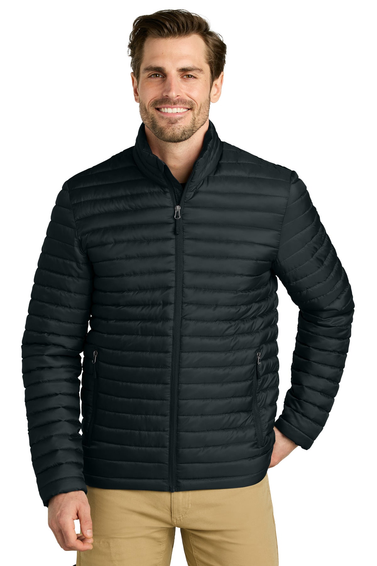 eddie bauer ®  packable quilted full-zip eb514