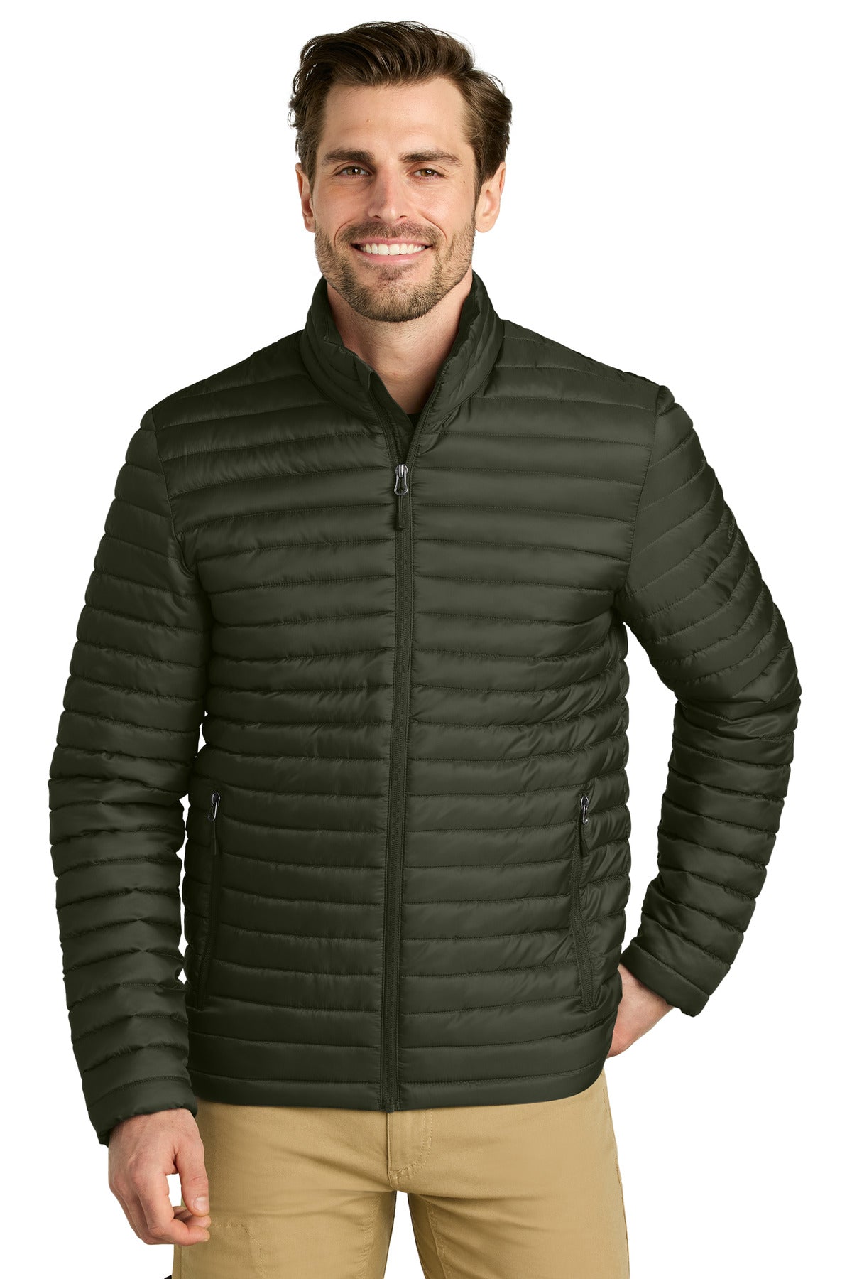 eddie bauer ®  packable quilted full-zip eb514