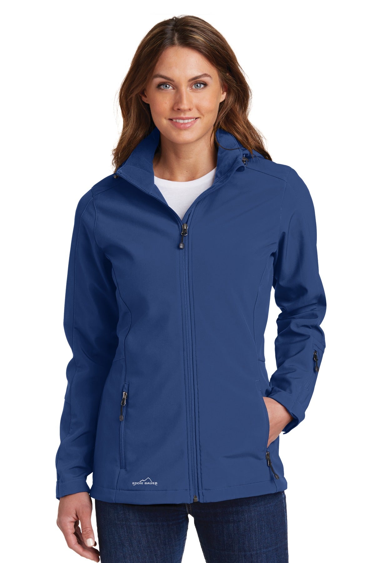 eddie bauer ®  women's hooded soft shell parka. eb537