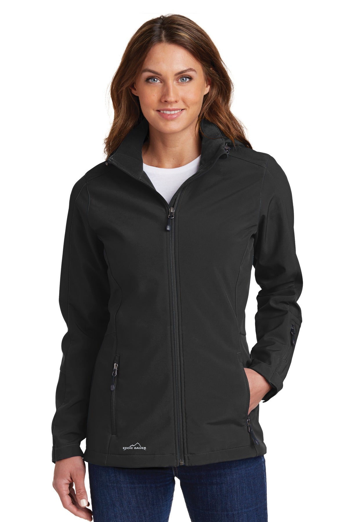 eddie bauer ®  women's hooded soft shell parka. eb537