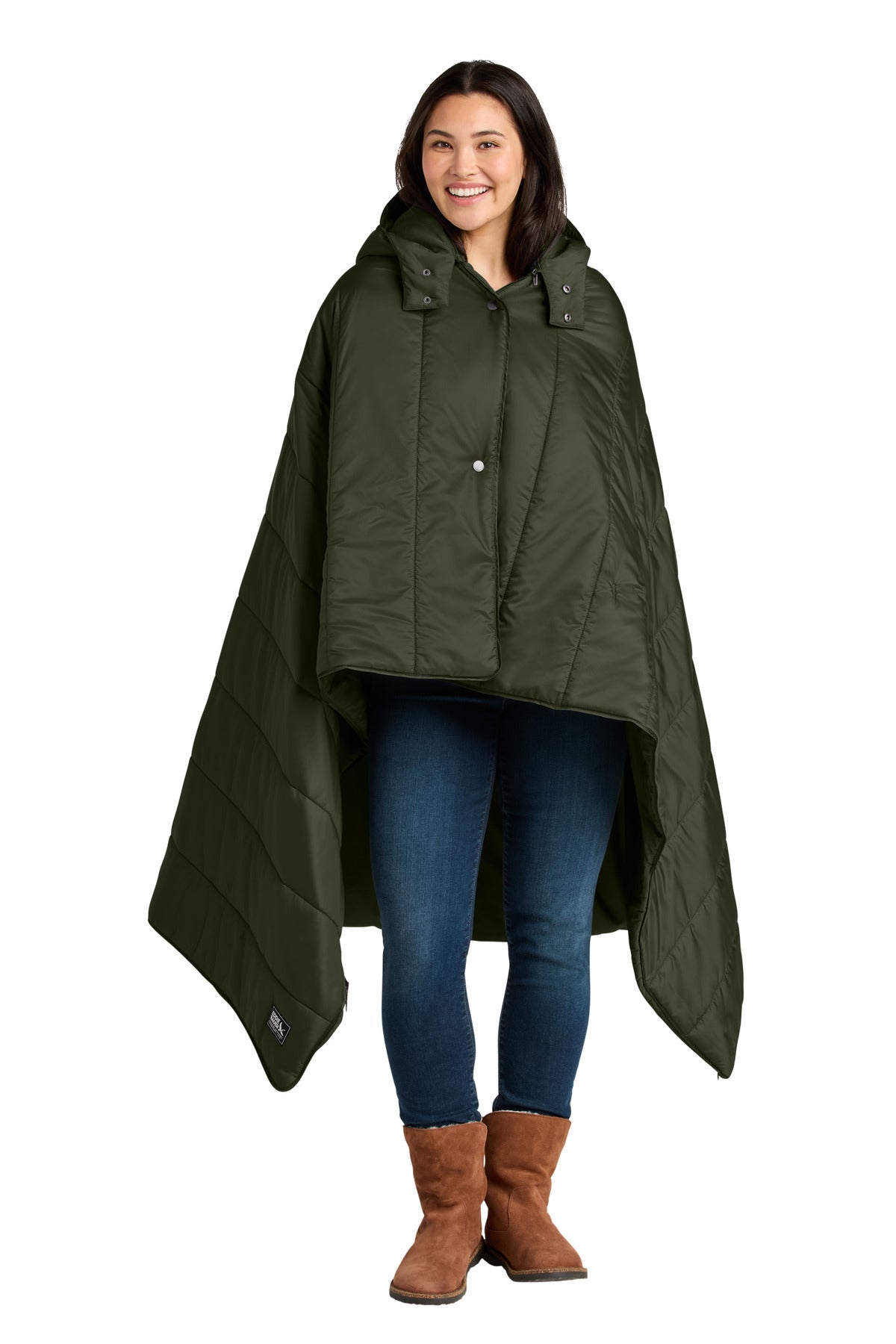 eddie bauer ®  puffy camp poncho eb755